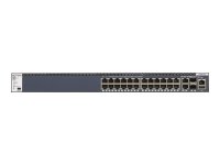 NETGEAR M4300-28G Stackable Managed Switch mit 24x1G and 4x10G incl. 2x10GBASE-T und 2xSFP+ Layer 3 GSM4328S