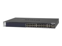 NETGEAR M4300-28G Stackable Managed Switch mit 24x1G and 4x10G incl. 2x10GBASE-T und 2xSFP+ Layer 3 GSM4328S