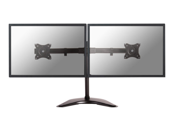 NEOMOUNTS SELECT Desk mount 10 - 27Zoll 2 screens Black Max 16kg