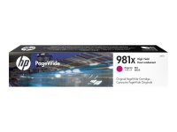 HP 981X High Yield Magenta PageWide Cartridge