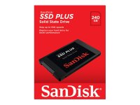 SANDISK Plus SSD 240GB intern 6,4cm 2,5Zoll SATA 6Gb/s