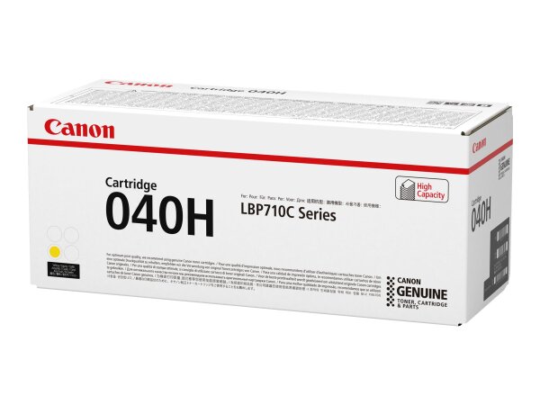 CANON 040HY Toner gelb fuer LBP710Cx/712Cx Standardkapazität 10.000 Seiten