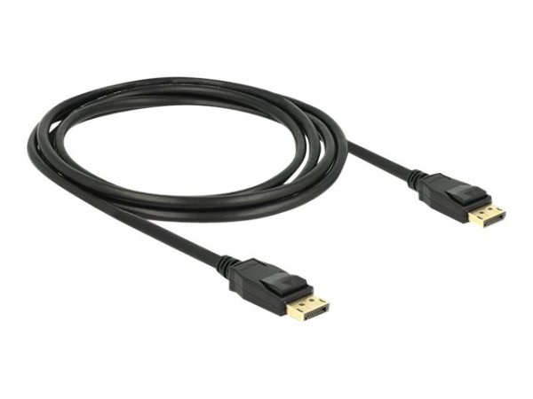 DELOCK Kabel DisplayPort 1.2 Stecker > DisplayPort Stecker 2 m schwarz 4K