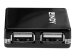 LINDY USB 2.0 Mini Hub 4 Port, 4x4cm Bus powered only