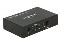 DELOCK Switch HDMI 3 in > 1 out HDMI 4K UHD