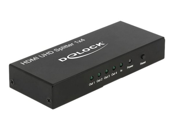 DELOCK Splitter HDMI in > 4 x HDMI out 4K UHD