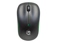 MANHATTAN Success Wireless Maus USB optisch drei Tasten plus Mausrad 1000 dpi schwarz gruen