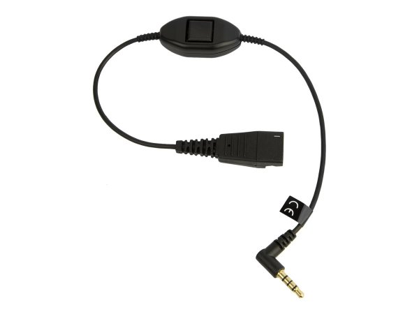 JABRA LINK Mobile QD to 3.5mm w. PTT