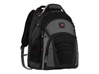 WENGER Synergy Notebook Rucksack fuer 35,8 bis 39,6cm 14,1 bis 15,6Zoll Tablet, Laptop schwarz grau