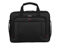 WENGER Prospectus Notebook Tasche fuer 35,8 bis 39,6cm 14,1 bis 15,6Zoll Toploader Tablet Laptop schwarz