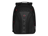 WENGER Legacy Notebook Rucksack fuer 35,8 bis 39,6cm 14,1 bis 15,6Zoll Tablet, Laptop schwarz grau