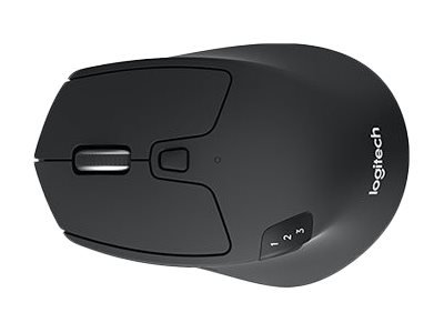 LOGITECH M720 Triathlon Mouse right-handed optical 7 buttons wireless Bluetooth 2.4 GHz USB wireless receiver