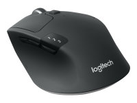 LOGITECH M720 Triathlon Mouse right-handed optical 7 buttons wireless Bluetooth 2.4 GHz USB wireless receiver