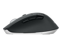 LOGITECH M720 Triathlon Mouse right-handed optical 7 buttons wireless Bluetooth 2.4 GHz USB wireless receiver