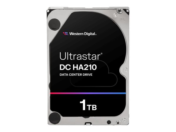 WESTERN DIGITAL Ultrastar DC HA210 8,9cm 3,5Zoll 26.1MM 1000GB 128MB 7200RPM SATA ULTRA 512N SE