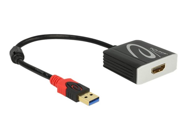 DELOCK Adapterkabel USB 3.0 Stecker > HDMI Buchse schwarz