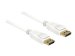 DELOCK Kabel DisplayPort 1.2 Stecker > DisplayPort Stecker 1 m weiss 4K