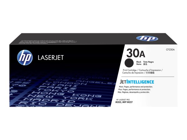 HP 30A original LaserJet Toner cartridge CF230A Black