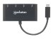 MANHATTAN USB 3.1 Gen 1 Typ C Hub 4 USB Typ A-Ports Stromversorgung ueber USB