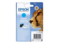 EPSON 1LB T0712 ink cartridge cyan standard capacity...