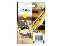 EPSON 1LB 16 ink cartridge yellow standard capacity 3.1ml 165 pages 1-pack blister without alarm