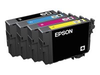 EPSON 3LB 18 ink cartridge black and tri-colour standard capacity 15.1ml 4-pack blister without alarm