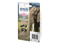 EPSON 1LB 24XL ink cartridge light magenta high capacity 9.8ml 740 pages 1-pack blister without alarm