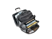 WENGER Patriot 2teiliges Buniness-Set 43,2cm 17Zoll Trolley schwarz - mit passendem Notebookkoffer 39cm 15,4Zoll