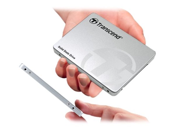 TRANSCEND SSD230S 128GB SSD 3D 6,4cm 2.5 inch SATA III 6Gb/s TLC aluminium case ohne Rahmen