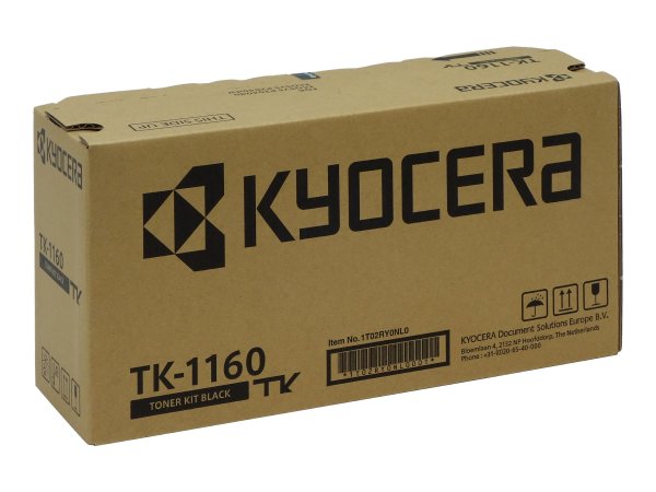 KYOCERA TK-1160 Toner schwarz fur 7.200 Seiten A4 ISO/IEC 19752