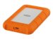 LACIE RUGGED 4TB USB-C USB3.0 Drop- crush- and rain-resistant for all-terrain use orange