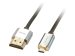 LINDY Slim HDMI High Speed A/D Kabel, 2m mit Ethernet