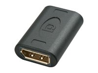 LINDY DisplayPort Doppelkupplung Vergoldete Kupplungen...