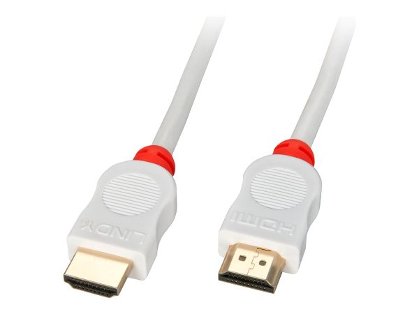 LINDY HDMI High Speed Kabel weiss 2m HDTV & HDCP kompatibel