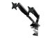 IIYAMA DS3002C-B1 ACC Flexible desk mount for dual monitor 10i-27i height adj. gas spring size VESA 75x75/100x100 1-5kg