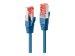 LINDY Cat.6 S/FTP Kabel, blau, 1,5m Patchkabel