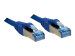 LINDY Cat.6A S/FTP PIMF LSOH, blau, 7,5m Patchkabel