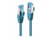 LINDY Cat.6A S/FTP PIMF LSOH, blau, 10m Patchkabel