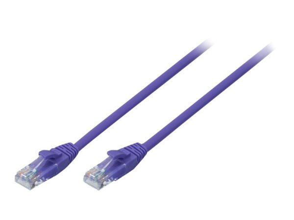 LINDY Cat.6 U/UTP Kabel, violett, 10m