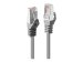 LINDY Cat.6 STP Kabel, grau, 1m einfach geschirmt