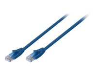 LINDY Cat.6 U/UTP Kabel, blau, 2m