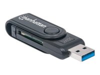 MANHATTAN USB 3.0 Multi-Card Reader/Writer externer...