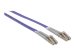 INTELLINET LWL Kabel LC/LC OM4 3m violett 50/125um Duplex Multimode