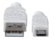 MANHATTAN Hi-Speed USB Micro-B Anschlusskabel USB 2.0 Typ A Stecker - Micro-B Stecker 480 Mbps 1m weiss