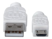 MANHATTAN Hi-Speed USB Micro-B Anschlusskabel USB 2.0 Typ...