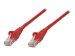 INTELLINET Netzwerkkabel Cat6 S/FTP CU LS0H 0,25m Rot RJ-45 Stecker / RJ-45 Stecker Vergoldete Kontakte