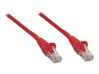 INTELLINET Netzwerkkabel Cat6 S/FTP CU LS0H 1,5m Rot RJ-45 Stecker / RJ-45 Stecker Vergoldete Kontakte