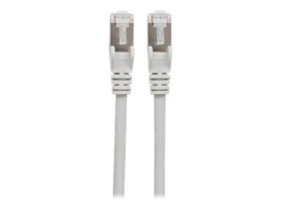 INTELLINET Netzwerkkabel Cat6 S/FTP CU LS0H 20,0m Grau RJ-45 Stecker / RJ-45 Stecker Vergoldete Kontakte