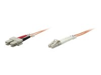 INTELLINET LWL Kabel LC/SC OM2 1m orange 50/125um Duplex...