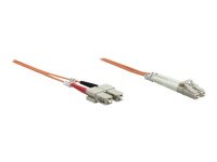 INTELLINET LWL Kabel LC/SC OM2 2m orange 50/125um Duplex Multimode